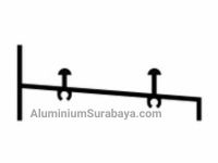 Aluminium Surabaya Rel Sliding