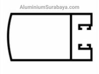 Aluminium Surabaya Tiang Polos