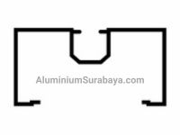 Kaca Mati Aluminium Surabaya